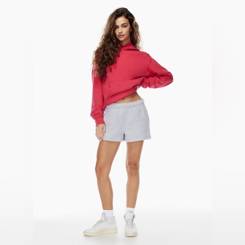 TNA cozy fleece basic boyfriend 3” shorts